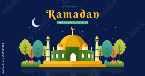 Marhaban Ya Ramadan. The Blessed Month.