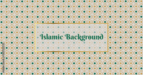 Minimal Islamic Arabic Luxury background