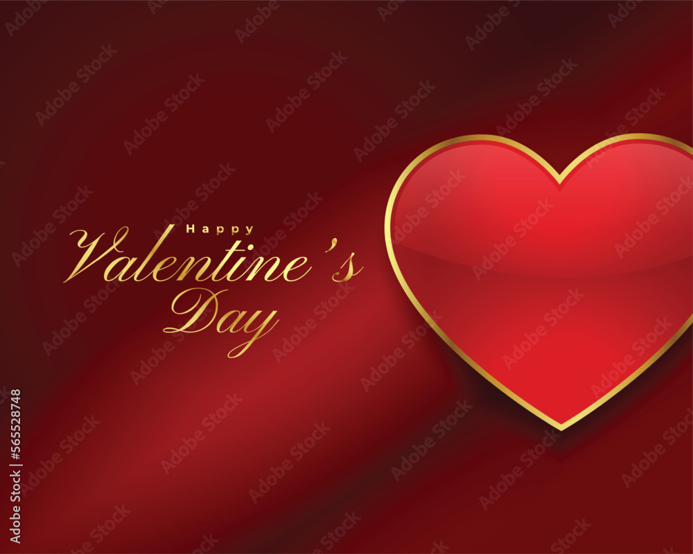 happy valentines day red background with love heart happy valentines day red background with love heart