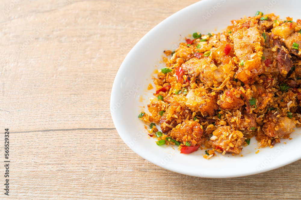 roasted crispy belly pork with salt and chili roasted crispy belly pork with salt and chili