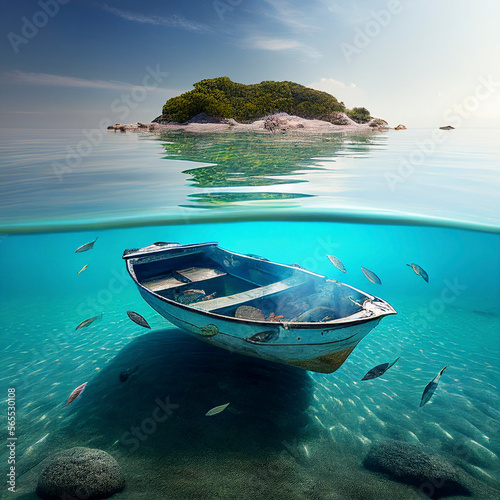 boat on the beach © Darwin