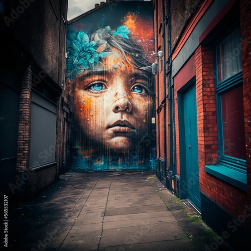 Street Art Photograph (generative AI)