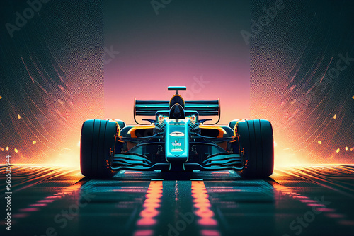 Formula Race Car - Generative Ai