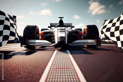 Formula Race Car - Generative Ai
