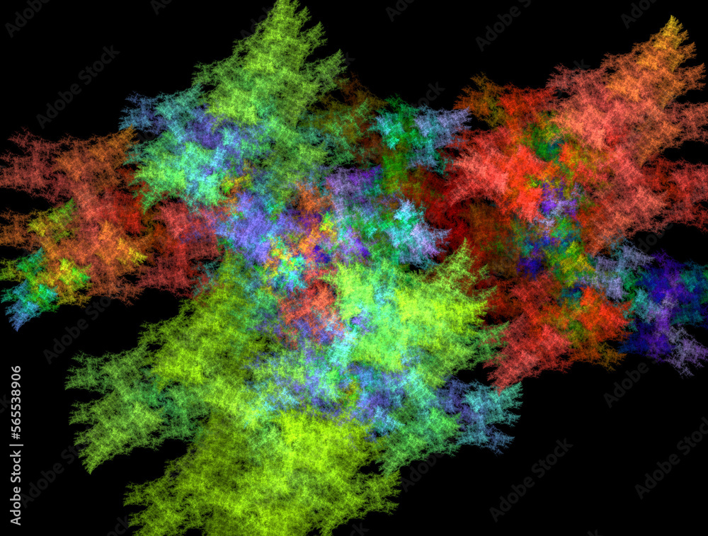 Imaginatory fractal abstract background Image Imaginatory fractal abstract background Image