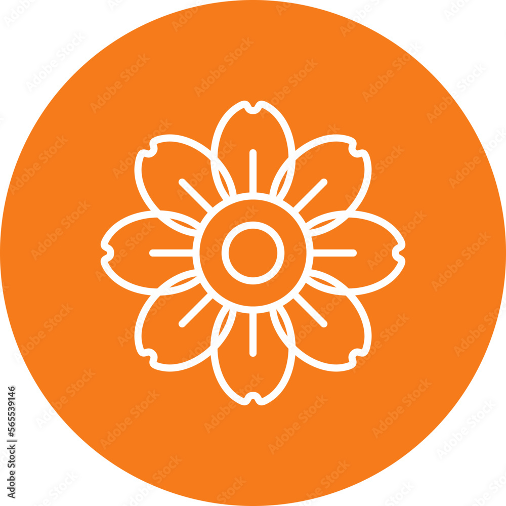 Alpine forget me not Flower Icon Alpine forget me not Flower Icon