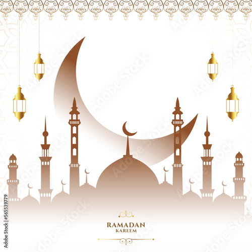 Festival realistic ramadan kareem background design 19