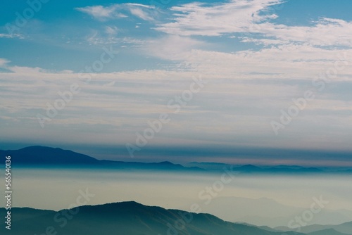 sea ​​of ​​clouds (Mt. Zao, Japan)