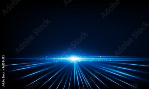 Abstract Light technology background Hitech communication concept innovation background vector design.