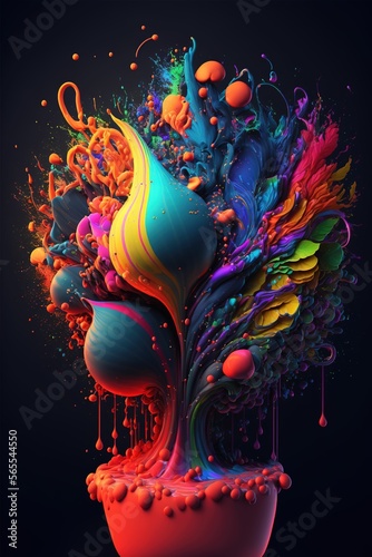 Abstract colourful background, wallpapers for I pad, tab mobile.