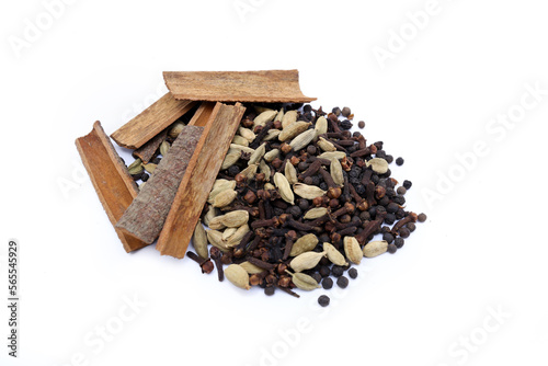 Wallpaper Mural Various spices ingredients for garam masala , indian spice mix Torontodigital.ca