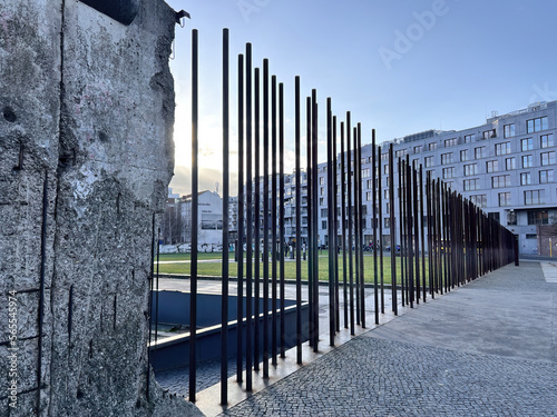 Cuadro en lienzo Berlin wall memorial, Berlin, Germany