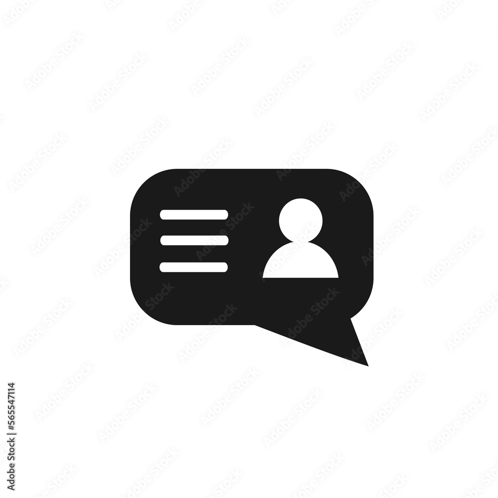 Vector icon discussion and conversation, communication. Flat design. Vector icon discussion and conversation, communication. Flat design.