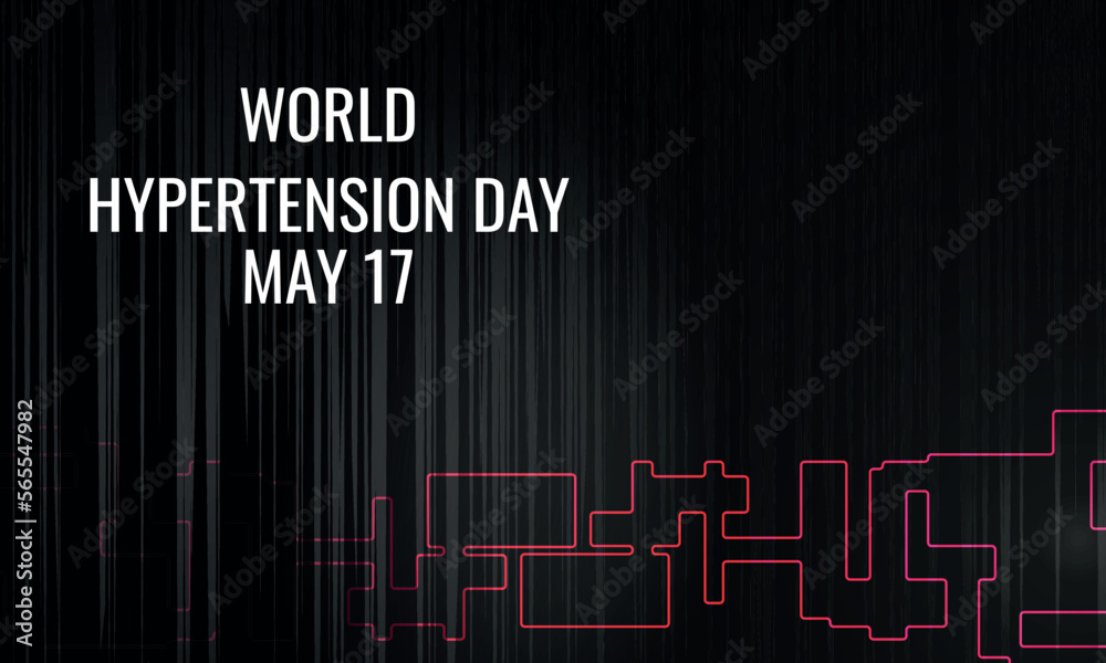 hypertension day. Design suitable for greeting card poster and banner