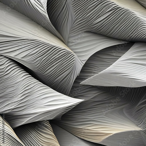 Abstract texture of a crumpled paper surface2, Generative AI