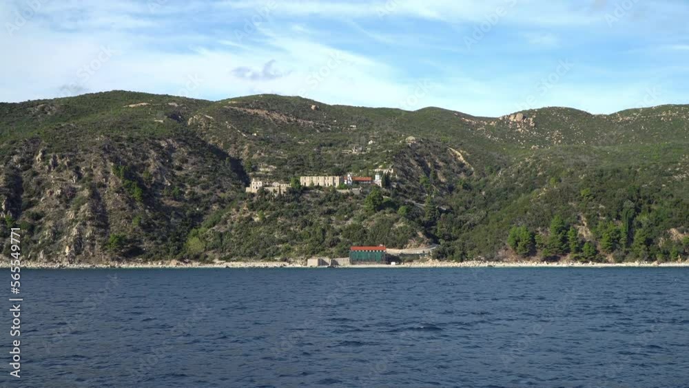 Abandoned Russian “skete” on Mount Athos in Greece Abandoned Russian “skete” on Mount Athos in Greece