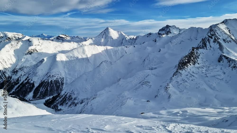 Austria Mountain Range Panorama Austria Mountain Range Panorama