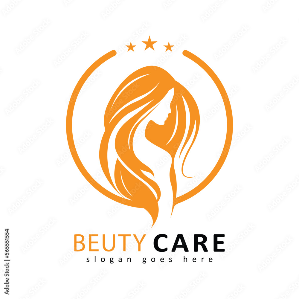 vector image of a charming woman for a beauty product vector image of a charming woman for a beauty product