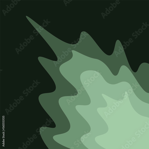 abstract background with a wave