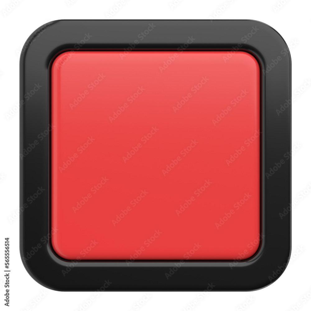 3D button. Empty button. 3D illustration. 3D button. Empty button. 3D illustration.