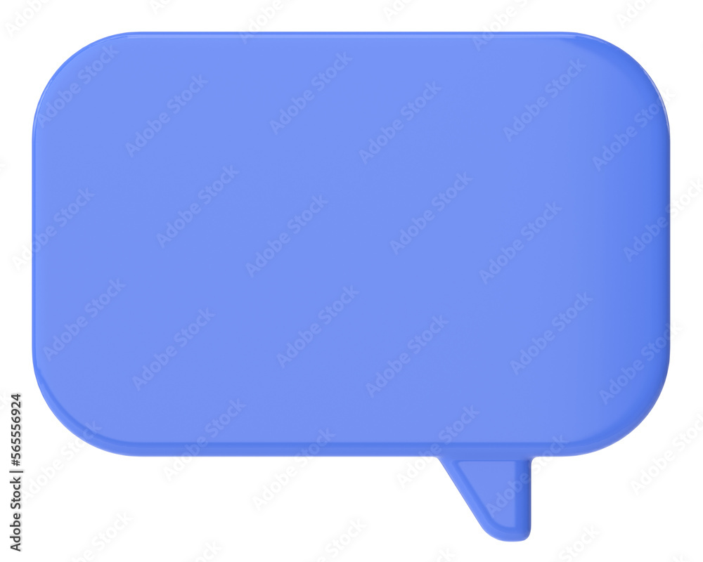 Speech bubble. Chat bubble. 3D illustration. Speech bubble. Chat bubble. 3D illustration.