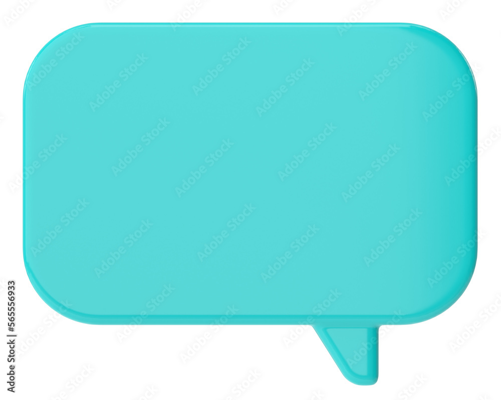 Speech bubble. Chat bubble. 3D illustration. Speech bubble. Chat bubble. 3D illustration.