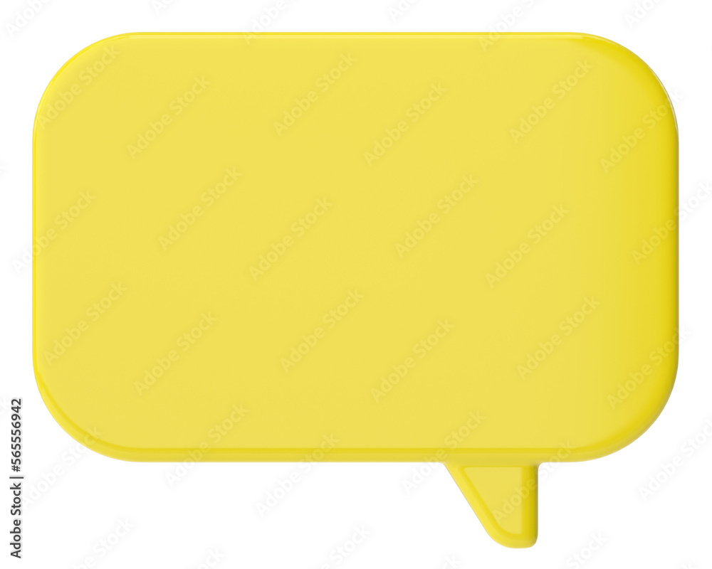Speech bubble. Chat bubble. 3D illustration. Speech bubble. Chat bubble. 3D illustration.