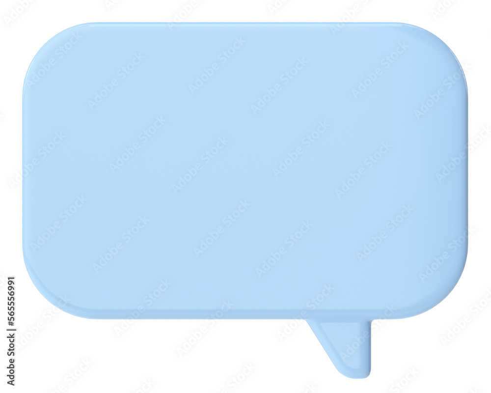 Speech bubble. Chat bubble. 3D illustration. Speech bubble. Chat bubble. 3D illustration.