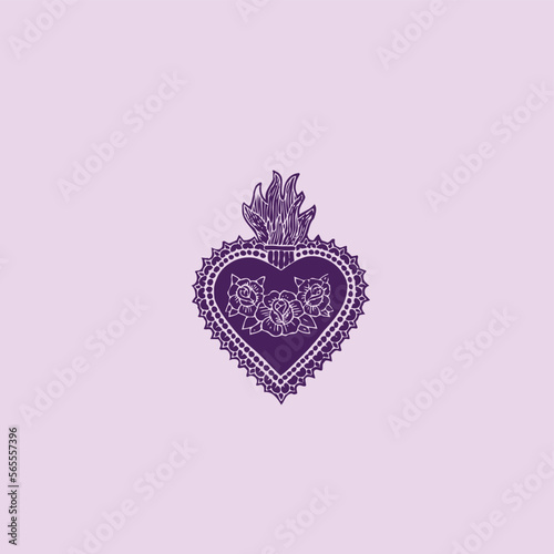 THESE HIGH QUALITY SACRED HEART JESUS VECTOR FOR USING VARIOUS TYPES OF DESIGN WORKS LIKE T-SHIRT, LOGO, TATTOO AND HOME WALL DESIGN