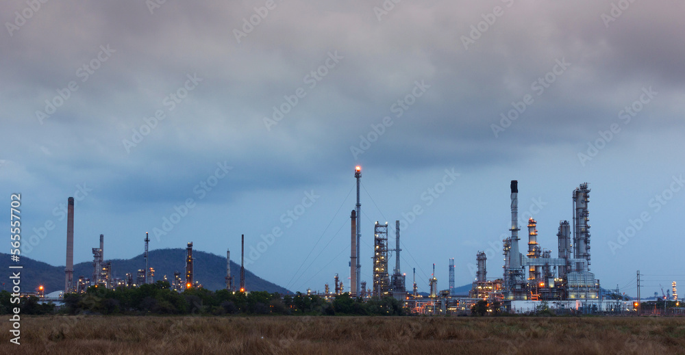 oil refinery produced from crude oil, petroleum