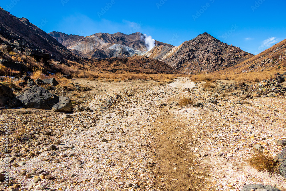 秋の九重山・北千里ヶ浜