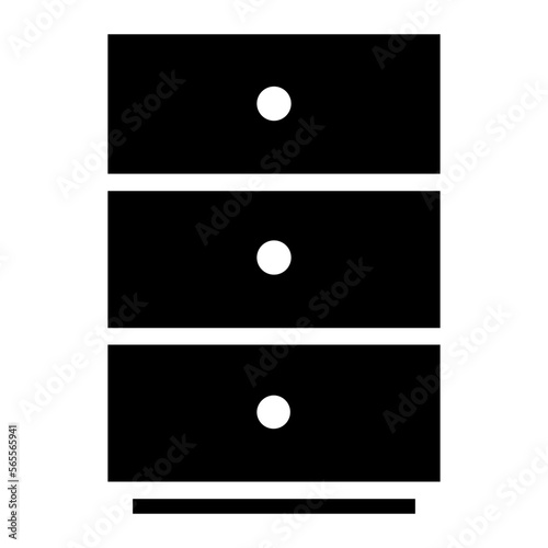 drawer glyph icon