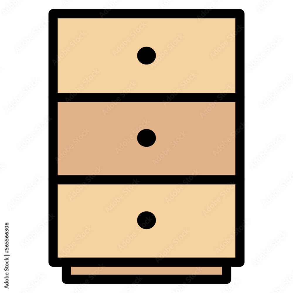 drawer filled line icon drawer filled line icon