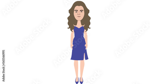 woman adobe character animator puppet