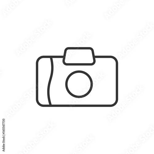 Camera icon. Photography symbol modern, simple, vector, icon for website design, mobile app, ui. Vector Illustration