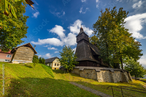 Roman catholic church of Saint-Francis of Assisi, UNESCO site, Hervartov near Bardejov, Slovakia