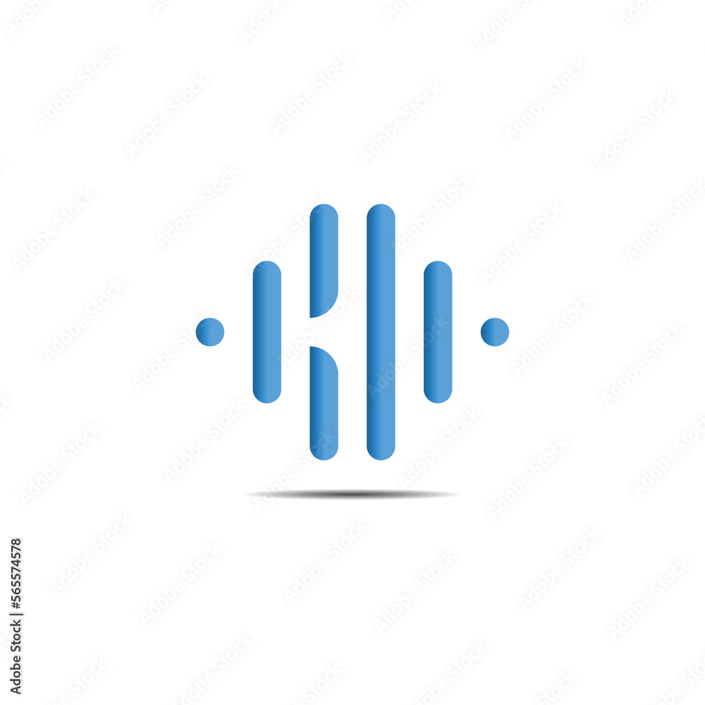 Music Logo: A modern logo design featuring sound waves/vibrations. Great for a variety of applications, from radio stations to bands Music Logo: A modern logo design featuring sound waves/vibrations. Great for a variety of applications, from radio stations to bands