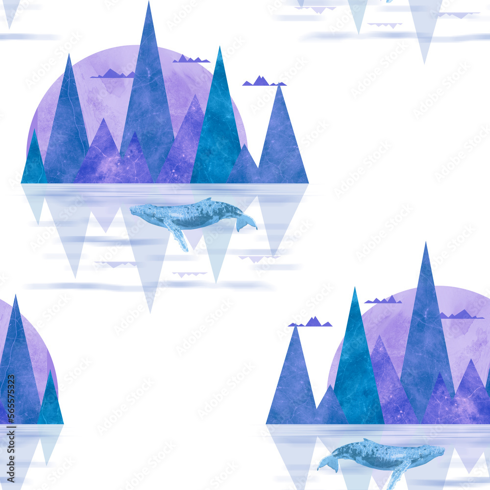 The Blue Whale Sunrise