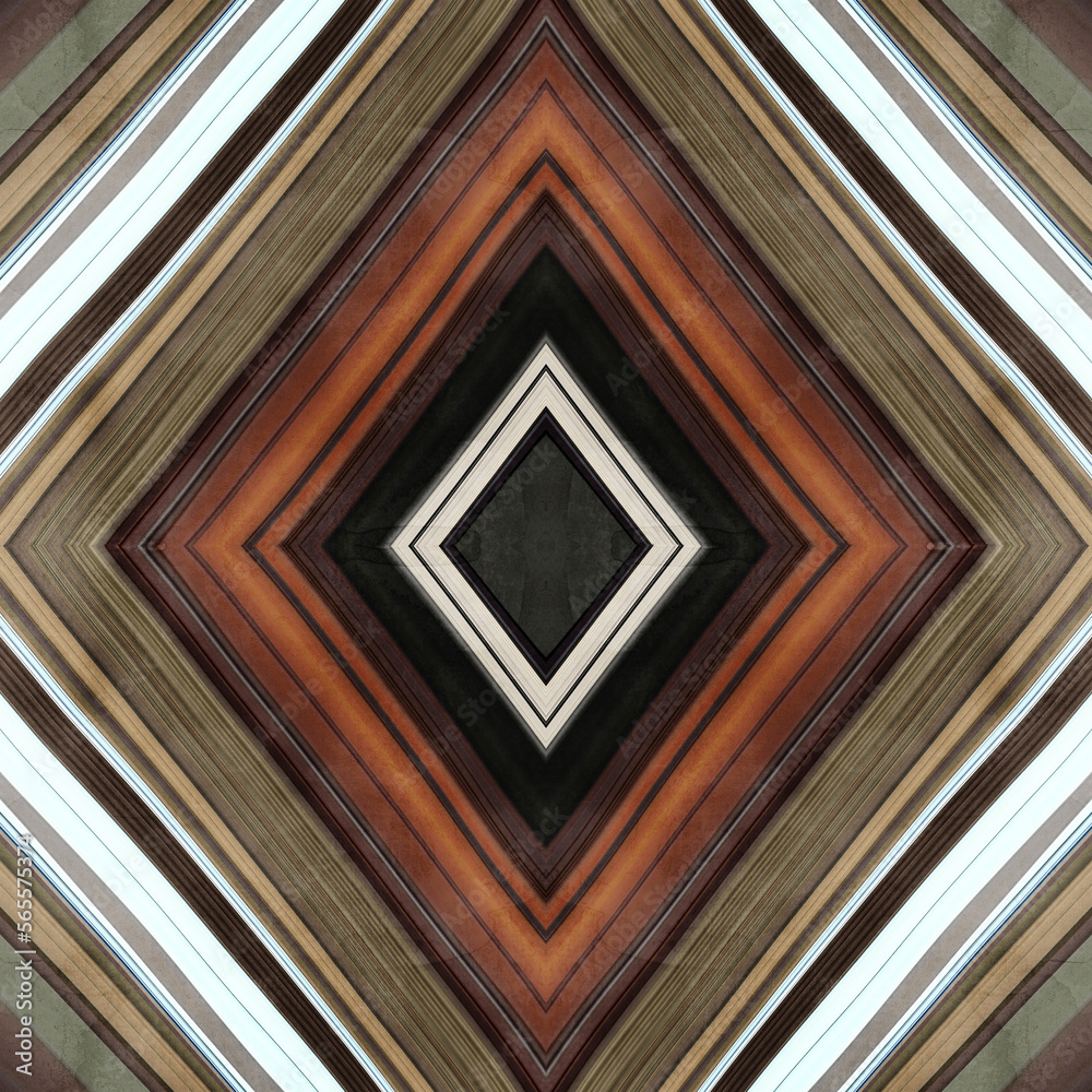 Vintage Wood Diamonds