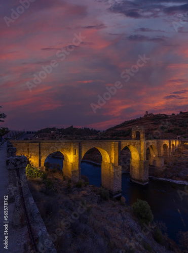 Puente de Alcantara in Extremadura  Spain
