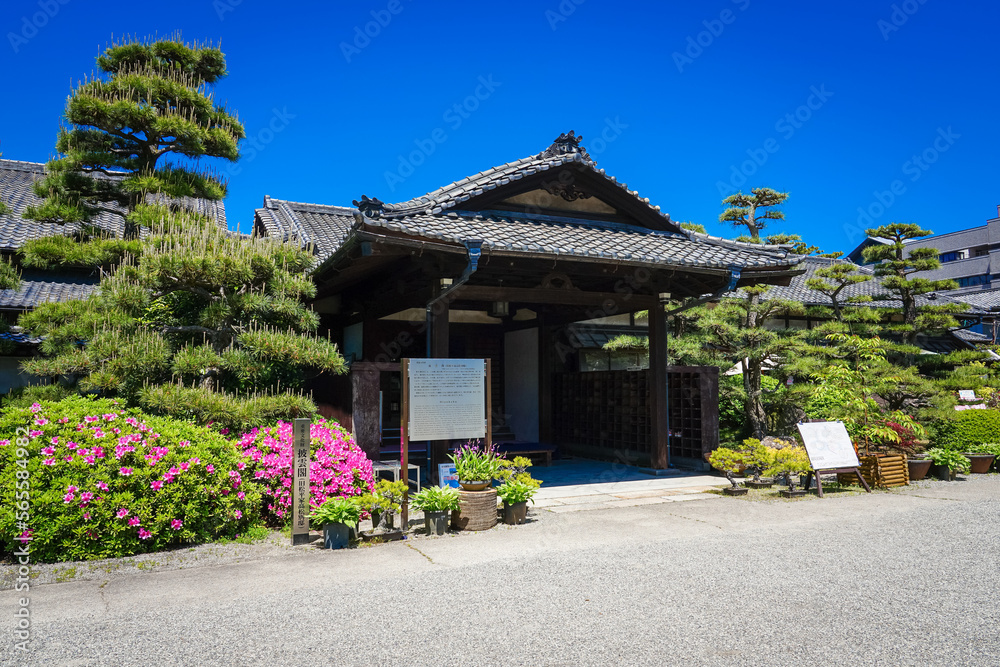 春の高松城玉藻公園　披雲閣庭園（香川県高松市）