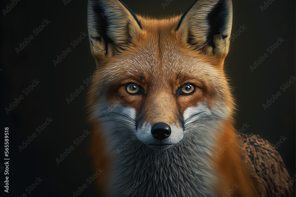 Fototapeta premium Ai volpe