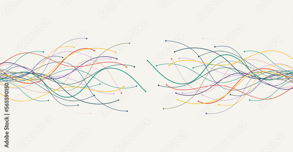 Ai technology. Concept of artificial intelligence. Green and dots lines. Digital, communication, science, networks Ai technology. Concept of artificial intelligence. Green and dots lines. Digital, communication, science, networks