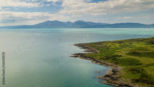 Isle of Arran viewed from the Isle ofBute, Scotland. © scott