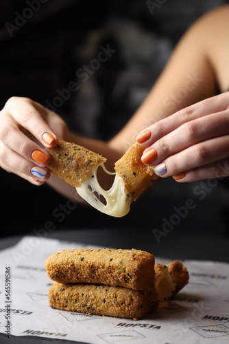 Bastón de muzarella 