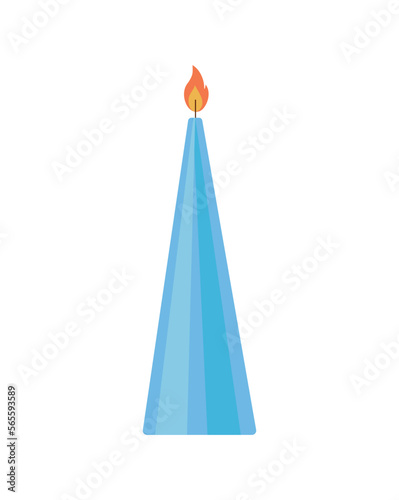 Vector illustration of lacing.