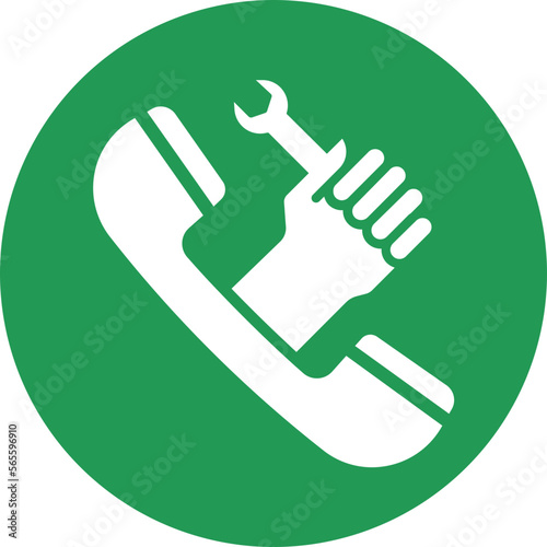 Call management, helpline Vector Icon Fully Editable

