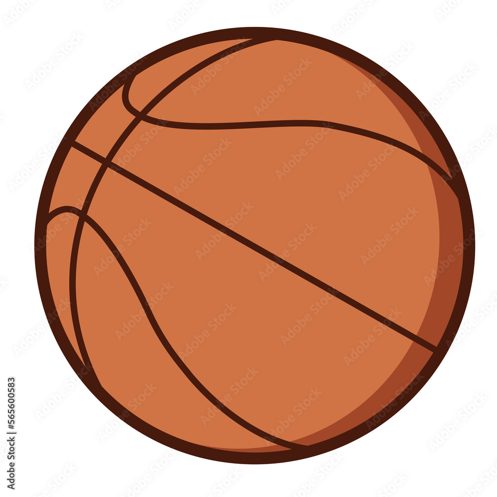 Basketball illustration on transparent background. brown ball. Basketball illustration on transparent background. brown ball.