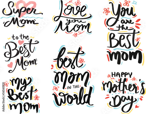 Set of Mother's Day quotes....