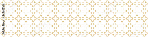 Simple seamless pattern. Gold weave for backgrounds, banners, advertising and creative design